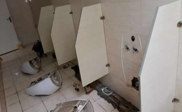 杨市办事处通下水