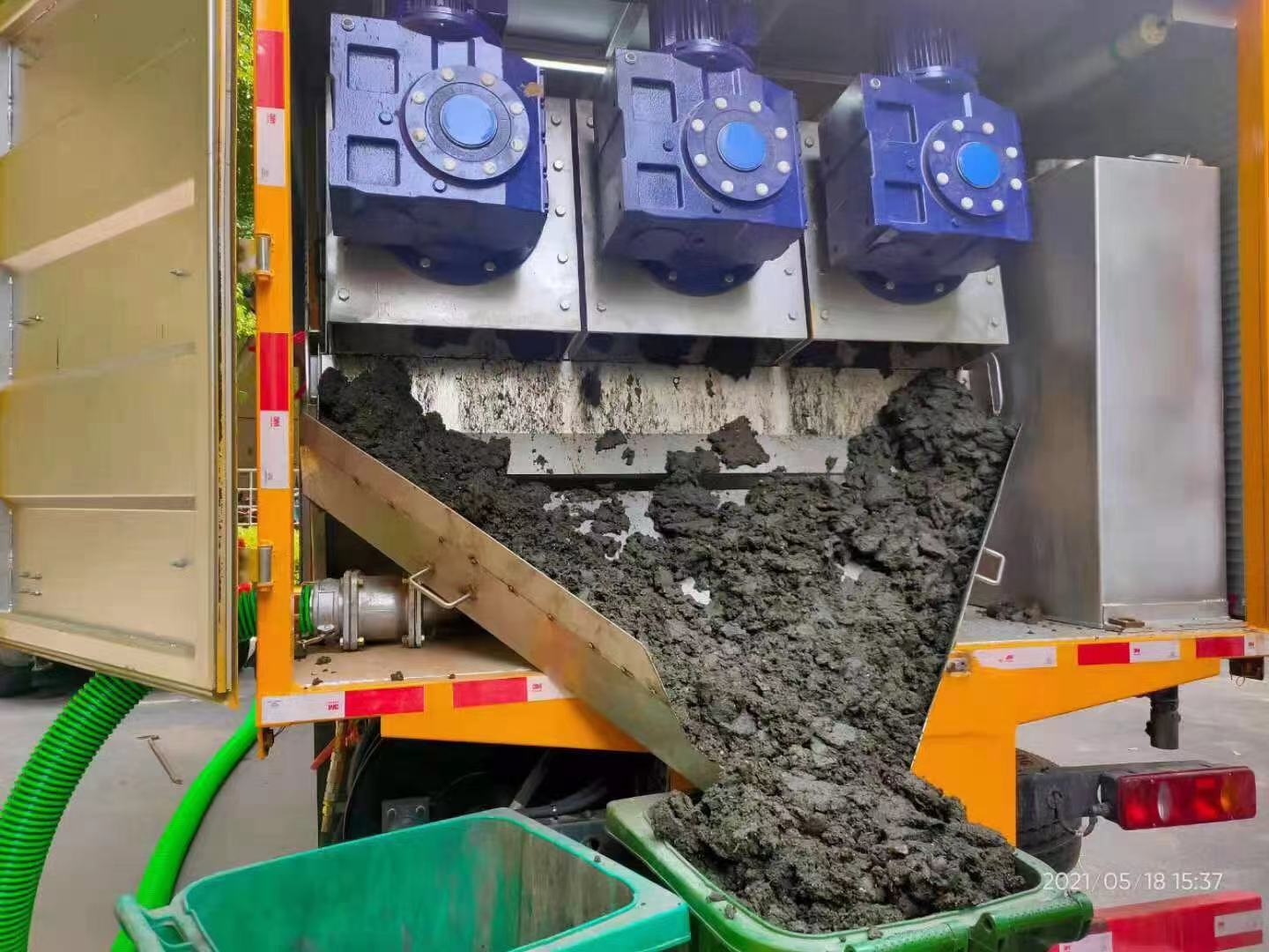 杨市办事处化粪池清掏城市维护站-泥浆净化干湿分离处理