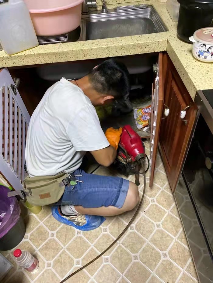 杨市办事处通下水道